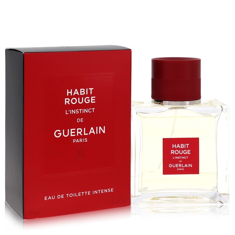 Habit Rouge L'instinct Eau De Toilette Intense Spray By Guerlain