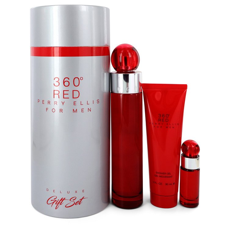 Perry Ellis 360 Red Gift Set By Perry Ellis