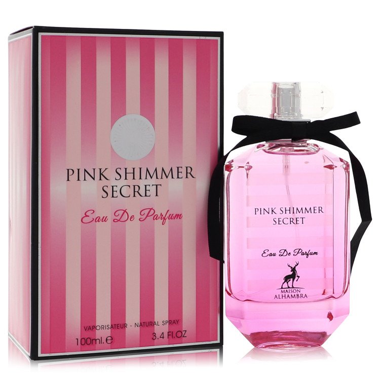 Pink Shimmer Secret Eau De Parfum Spray By Maison Alhambra